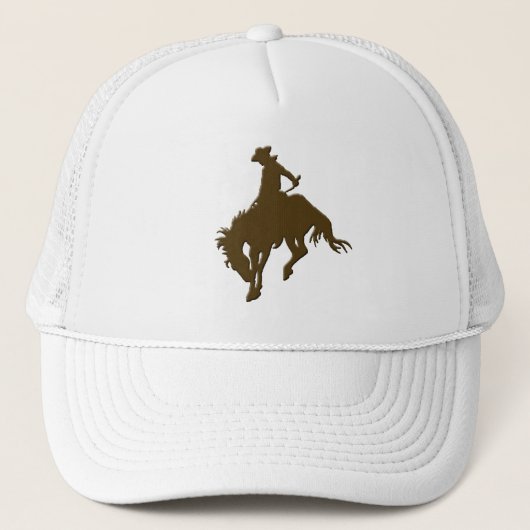 Casquette Cheval s'opposant de cowboy Brown (Devant)
