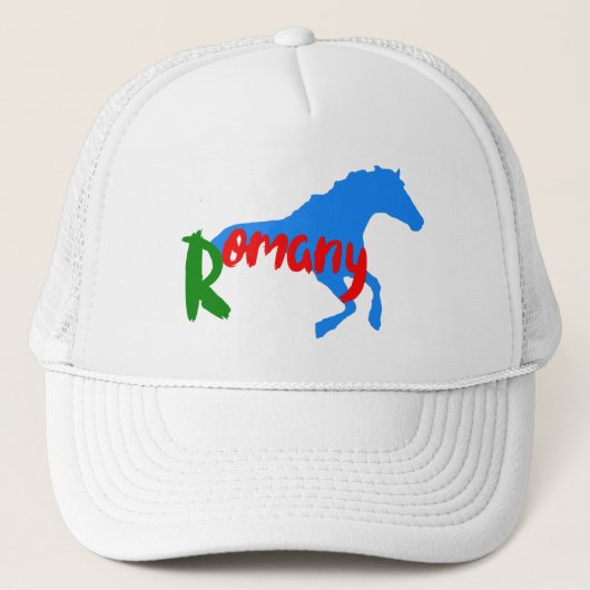 Casquette Cheval tzigane Romany (Devant)