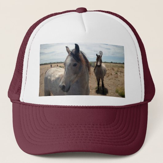 Casquette Chevaux Arabes, (Devant)
