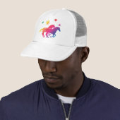 Casquette Chevaux arc-en-ciel (En situation)