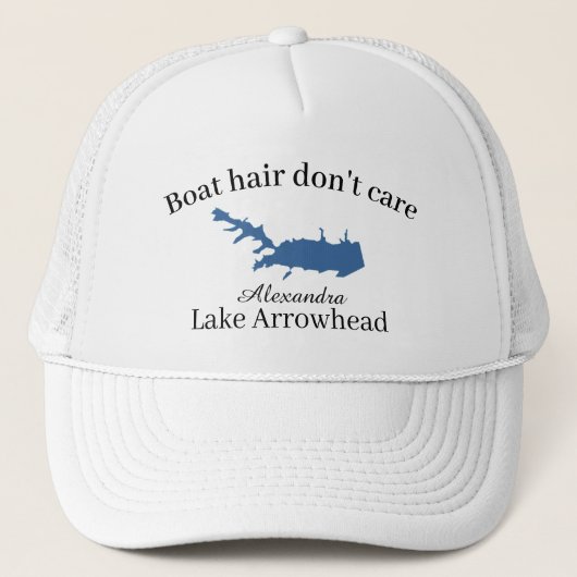 Casquette Cheveux de bateau Ne vous souciez pas Personnalise (Devant)