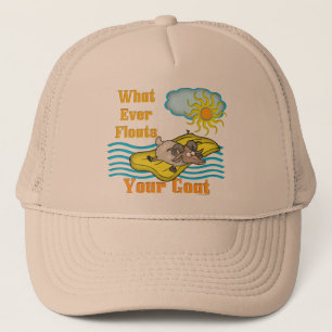 Casquette Chèvre amusante Flotte votre chèvre
