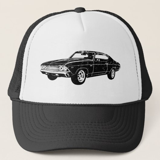 Casquette Chevrolet 1969 Chevelle 396 solides solubles (Devant)