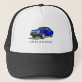 Casquette Chevrolet Avalanche Blue (Devant)