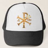 Casquette Chi-Rho d'or (Devant)