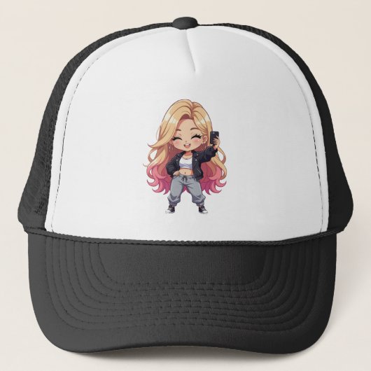 Casquette Chibi Cutie (Devant)