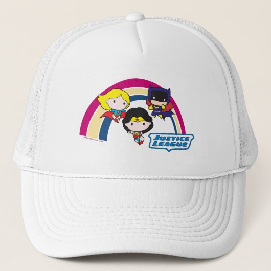 Casquette Chibi Justice League Rainbow (Devant)