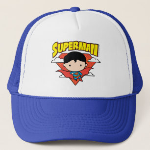 Casquette Chibi Superman Polka Dot Shield et nom