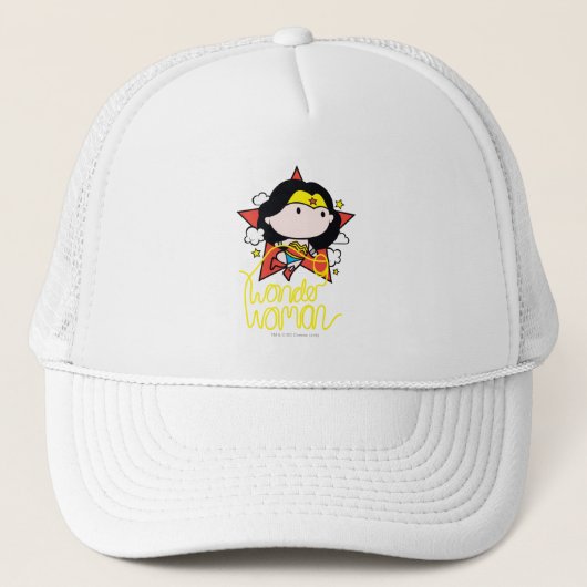 Casquette Chibi Wonder Woman Voler Avec Lasso (Devant)