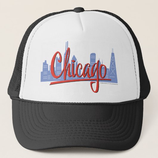 CASQUETTE CHICAGO-RED (Devant)