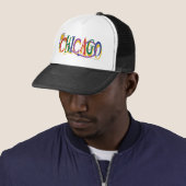 Casquette Chicago Sun et Étoiles (En situation)