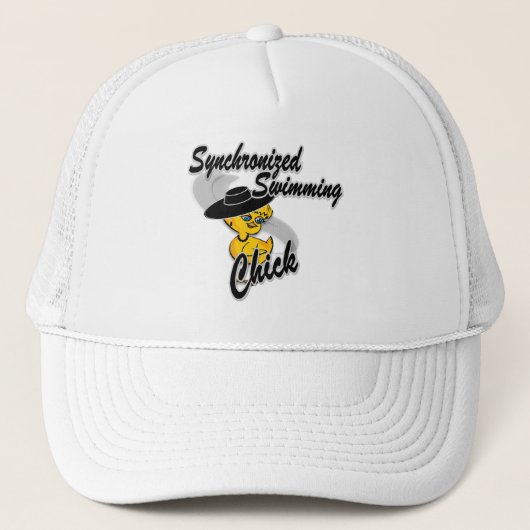 Casquette Chick de natation synchronisée #4 (Devant)
