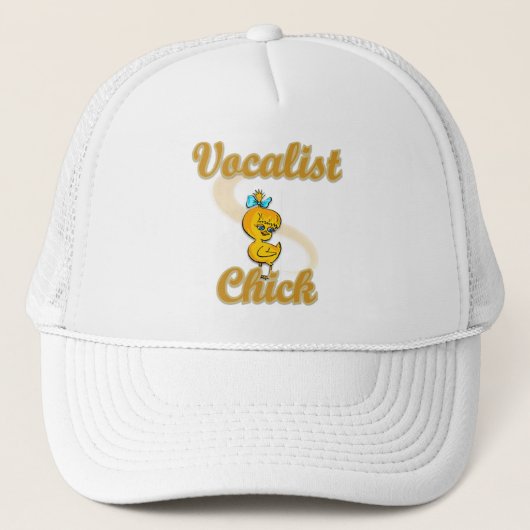 Casquette Chick vocaliste (Devant)