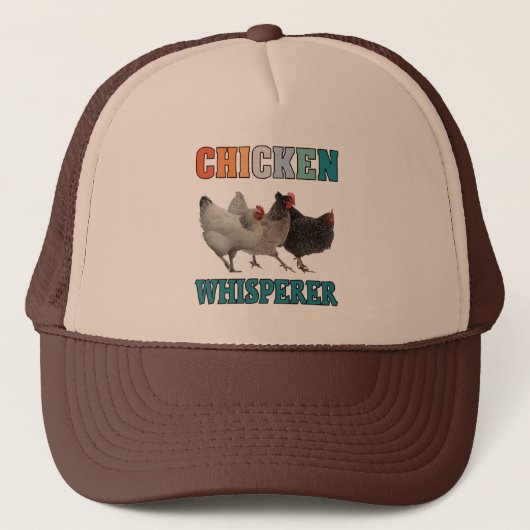 Casquette Chicken whisperer (Devant)