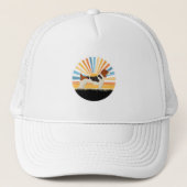 Casquette Chien Beagle amusant / Chien Maman Chien Papa / An (Devant)