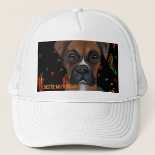 CASQUETTE CHIEN BOXER