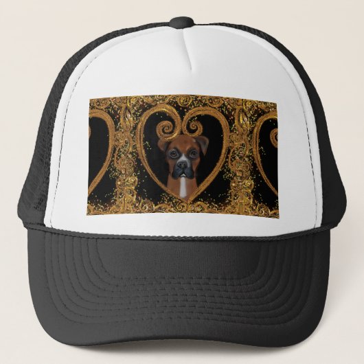 CASQUETTE CHIEN BOXER (Devant)
