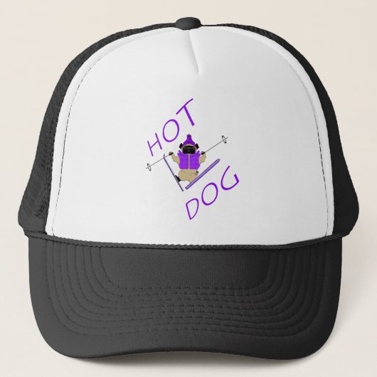 Casquette Chien chaud (Devant)