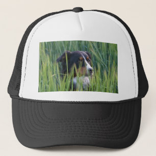 Casquette Chien de Berger dans l'Herbe