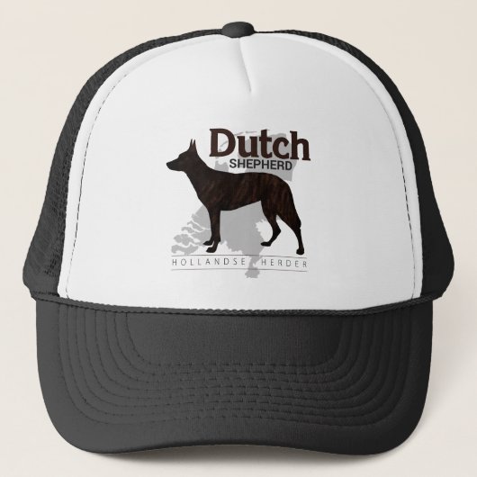Casquette Chien de berger néerlandais (Devant)