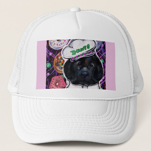 Casquette Chien de Terre-Neuve (Devant)