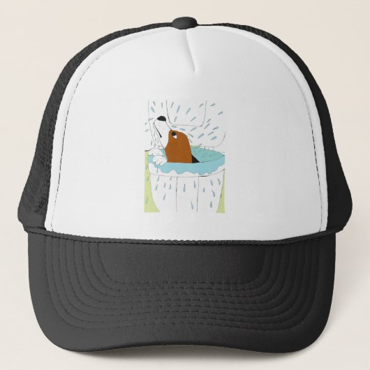 Casquette chien de toilette (Devant)