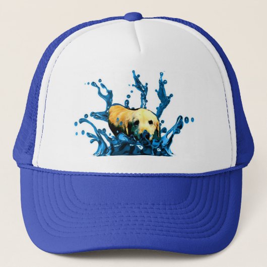 Casquette Chien d'eau (Devant)