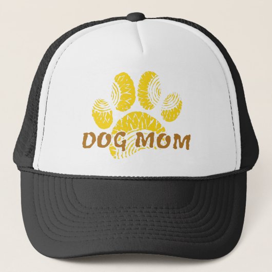 Casquette Chien Maman Paw Tournesol Dessin (Devant)