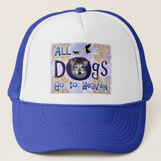 Casquette Chien paradis (Devant)