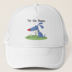 Casquette Chien Tis the Season Tshirts et cadeaux de vacance