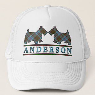 Casquette Chiens de Clan Anderson Tartan Scottie