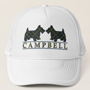Casquette Chiens de Scottie de tartan de Campbell d'écossai
