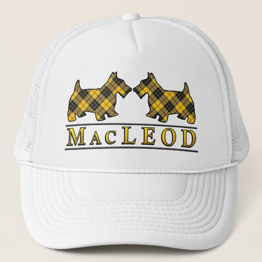 Casquette Chiens écossais Clan MacLeod (Devant)