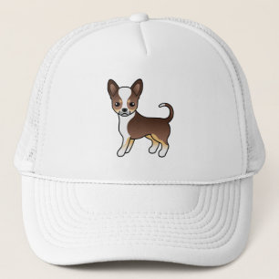 Casquette Chihuahua Tricolor Pelage Lisse Chocolat Chien Mig