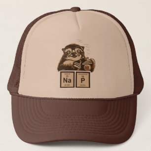 Casquette Chimie sloth découverte nap
