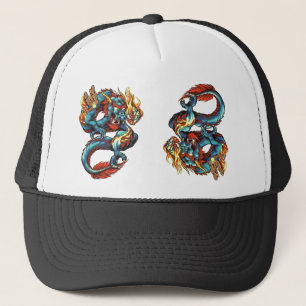 Casquette chinois de dragon