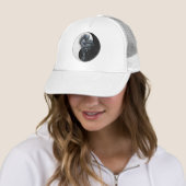Casquette chinois de dragon de Yin Yang (En situation)