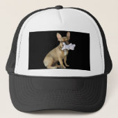Casquette Chiot Bouledogue Français (Devant)