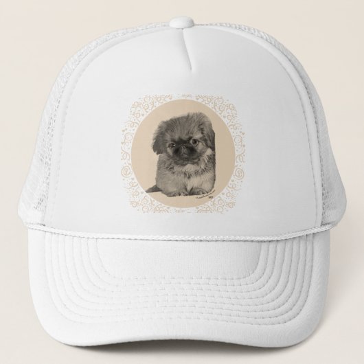 Casquette Chiots Pékinois (Devant)