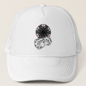 Casquette Chip & Dice pour Poker (Devant)