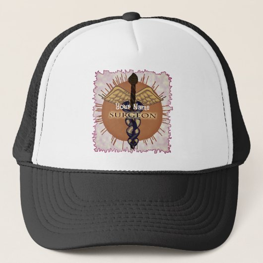 Casquette Chirurgien Caduceus (Devant)