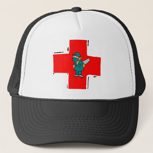 Casquette chirurgien fou (Devant)