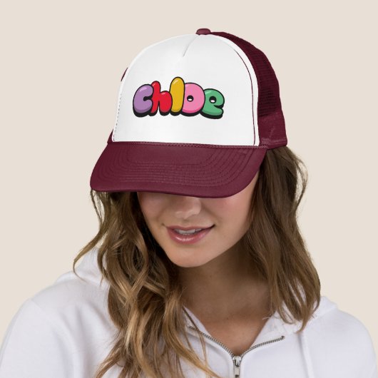 Casquette Chloe (En situation)