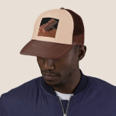 Casquette Chocolat (En situation)