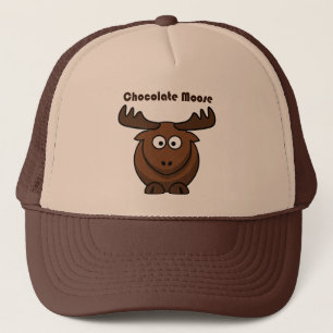 Casquette Chocolat mignon Moose drôle Plaisanterie jeu de de
