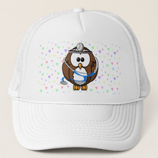 Casquette Chouette de document de pagination (Devant)