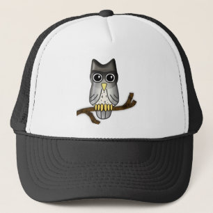Casquette Chouette en bois Halloween mignonne