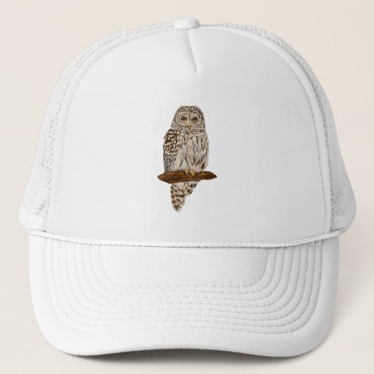 Casquette Chouette rayée (Devant)