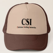 Casquette Chrétiens CSI (Devant)