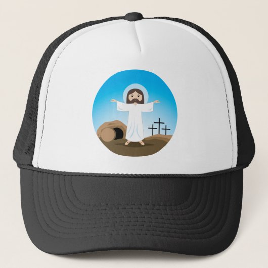 Casquette Christ ressuscité (Devant)